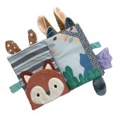メリーマイヤー ライカ フレンズ カドルブック 33.5cm | Leika 知育 玩具 ベビー 赤ちゃん 用品 かわいい ファーストトイ モンテッソーリ Mary Meyer 布絵本 正規輸入品