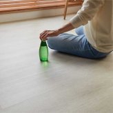 置くだけ フロアタイル 6畳 2畳 賃貸OK ホワイトウッド 床材 フローリングマット 床タイル 吸着 貼ってはがせる 接着剤不要 敷くだけ 床 北欧 オシャレ ダイニング