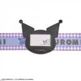 サンリオ スーツケースベルト クロミ KU かわいい キャラクターグッズ 旅行用品 トラベルグッズ 目印 盗難防止 ベルト ワンタッチ 調節可能 荷物ベルト キャリーケースベルト クロミちゃん グッズ サンリオ正規ライセンス品