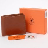 ベリーズヨーク　BELLIES YORK　二つ折り財布　BYTM1879BR　ブラウン　茶色　ベジタブルタンニン　イタリアンレザー　牛革　”エイジングを楽しむ革小物”
