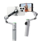 Insta360 Flow 2 Pro クリエイターキット カラー2色 CINSABQB AI手ブレ補正 ジンバル Apple DockKit対応 Androidアプリ 360°無限パン折りたたみ式　3軸手ブレ補正　AIトラッキング 自撮りミラー搭載 撮影アクセサリーセット #72605