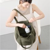 トートバッグ レディース 通販 肩掛けバッグ バック キャンバス ボトルホルダー 買い物バッグ ママバッグ 横型トート A4ファイル マザーズバッグ 旅行 男女兼用 仕切り付き 無地 大きめ シンプル 大容量 ユニセックス 通勤 カジュアル おでかけバッグ