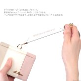 パスケース 定期入れ レディース リール付き Clelia クレリア ブランド トリコロール 社員証 ネックストラップ CL-11731【メール便発送】mlb 母の日 クリスマス クリスマスプレゼント