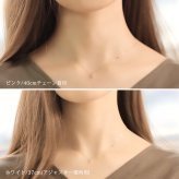 3ストーンダイヤモンド ゴールド ネックレス K18 18金 ネックレス トリロジー ダイヤモンド ゴールド ネックレス チェーン 3連ダイヤ 選べる3色 イエロー ピンク ホワイト ご褒美 彼女 妻 女性 レディース 誕生日 プレゼント ハロウィン 【品番：CG-TI-758】