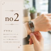 カシオ 腕時計 レディース ピンク ブラウン ブルーシェル ピンクシェル スクエア シルバー ステンレス CASIO 海外モデル プレゼント ギフト 収納ケース付き 成人 卒業 入学