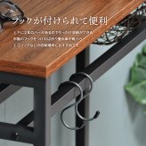 メラミン コンソールテーブル W60 ONHT-0077NAT ONHT-0077BRN W600×D200×H800mm スリムテーブル ハイテーブル カウンター 飾り棚 エントランステーブル 玄関テーブル 玄関収納 玄関デスク サッカーボール収納 ボール収納 インテリアテーブル