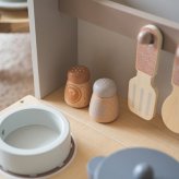知育玩具 3歳 木製 ままごと フォルダブルクッカー キッチン おもちゃ 2色展開 ピンク ラテ 誕生日プレゼント 出産祝い 男の子 女の子