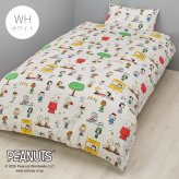掛け布団カバー 西川 スヌーピー SNOOPY ピーナッツ シングル シングルロング ひも８ヶ所 綿100% 掛けカバー 布団カバー カバー 大人 かわいい おしゃれ キャラクター PI06540638