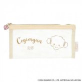 こぎみゅん メッシュポーチ スリム 小物入れ サンリオ キャラクター グッズ 筆箱 ペンケース コスメポーチ トラベルポーチ メッシュ 通気性 軽量 持ち運び 雑貨 整理整頓 サンリオ正規ライセンス品