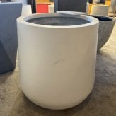 植木鉢 おしゃれ 15号 大型 丸型 アウゴ エッグプランター Mサイズ 鉢カバー ファイバーセメント製 寒冷地対応 北欧 屋外 室内 兼用 観葉植物用 サボテン 特大 ガーデニング ベランダ 玄関 インテリア プランター 深型