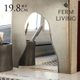 ferm LIVING ファームリビング Pond ブックエンド 左右セット  Mirror Polish  北欧雑貨 おしゃれ 本棚 文具 インテリア雑貨 オブジェ 置物 飾り プレゼント ギフト オススメ 本好き 読書 デスク周り