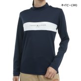トミーヒルフィガー ゴルフ レディース モックネック 長袖シャツ TOMMY HILFIGER GOLF THLA461 秋冬モデル お誕生日祝い お祝い 記念品 30代 40代 50代 60代 母の日 お母さん 還暦祝い 敬老の日 彼女 人気プレゼント プレゼント
