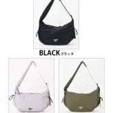 Reebok リーボック ワンショルダーバッグ レディース メンズ 軽量 大容量 約17L 通学 通勤 旅行 メッセンジャーバッグ ワンポイントロゴ ブランド 肩掛け 斜め掛け おしゃれ スポーティー シンプル 男女兼用 ユニセックス 黒 2026