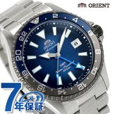 オリエント スポーツ マコ GMT 自動巻き 腕時計 ブランド メンズ 数量限定 ORIENT SPORTS RN-BC0005L アナログ ブルー