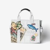 マークジェイコブス MARC JACOBS THE CAMP PATCHWORK DENIM MEDIUM TOTE BAG ザ キャンプ パッチワーク デニム ミディアム トート バッグ 2P6HTT008H02 ショルダーバッグ レディース バッグ