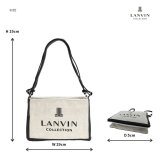 LANVIN ジュリエット ショルダーバッグ ショルダー 斜め掛け かばん カバン 鞄 バッグ 普段使い 使いやすい レディース ギフト プレゼント ブラック 61-5101