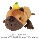  ワイルドアニマル ペンケース カピバラ 柚子 定形外 送料無料 ぬいぐるみ 筆箱 ペンポーチ ポーチ フィギアポーチ カピバラ温泉