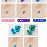 チタン ピアス つけっぱなし セカンドピアス 純チタン 豆 ビーンズ 金属アレルギー 日本製 ポスト 軸太0.75mm 長さ10mm 全8色 全品1個ずつバラ売り 医療用 おすすめ かわいい シンプル 小さめ ミニ 極小 人気 メンズ レディース プレゼント