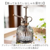 霧吹き おしゃれ 通販 じょうろ スプレーボトル 観葉植物 葉水 ガーデニング雑貨 おしゃれ霧吹き レトロデザイン 園芸用スプレー ミストスプレー インテリア雑貨 プッシュ式ポンプ 水やり アンティーク風 室内観葉植物 お洒落 散水用ボトル