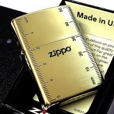 ZIPPO ライター おもしろ 定規 アンティークブラス 古美仕上げ ジッポ ロゴ ゴールド おしゃれ かっこいい メンズ ギフト プレゼント