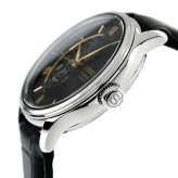 セイコー プレザージュ Japanese Garden 自動巻き 腕時計 ブランド メンズ オープンハート SEIKO PRESAGE HCB008J アナログ ブラック 黒 日本製