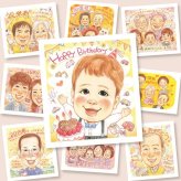 似顔絵 バースデー ギフト プレゼント 贈り物 手描き 名入れ 誕生日 記念日 お祝い バースデー 友達 子供 パートナー 家族 名入れ 修正無料 下書き確認 サプライズ そっくり かわいい 一生もの 記念 サプライズ 思い出 バースデー 大人数 引っ越し 感謝の品 オーダーメイド クリスマス オリジナル ブライダルギフト 二次会 イラスト カラフル お祝いの品