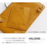 お財布 ショルダー 本革 スマホポーチ 長財布 レディース 2way 3way バッグ ミニ レザー 牛革 斜めがけ 日本製 HALEINE スマホ 軽量 旅行 お財布機能付き お財布ポシェット お財布ショルダー スマホショルダー ギフト プレゼント 4FC (07000361r)