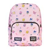 たまごっちパラダイス リュック キッズ ジュニア リュックサック デイパック 子供 17L 通学 通園 A4 女子 小学生 お出かけ バックパック サイドポケット フロントポケット 軽量 ネームタグ たまごっち ピンク ラベンダー ブルー 女の子 小学校 高学年 キャラクター かわいい