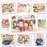 還暦のプレゼントに、受け取った方の心に残る、やさしい贈り物です。大切なお祝いにも安心してご注文いただけます。 還暦祝い 贈り物 似顔絵 プレゼント 手描き 名入れ ギフト 還暦 お祝い 誕生日 記念 大人数 おばあちゃん 祖父 おじいちゃん 祖母 修正無料 下書き確認 名入れ かわいい 喜ばれる そっくり 一生もの 長寿 一生もの 傘寿 還暦 二次会 披露宴 応援 感謝の品 記念日 お祝いの品