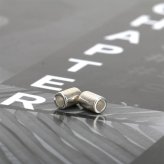 シルバー925 2点セットパイプビーズ カスタムパーツ ビーズ 長ビーズ ハンドメイド パーツ ネイテイブ