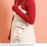 推し活 ぬいぐるみクリアバッグ[ぬいぐるみ 収納 ぬいポーチ 推し ぬいバッグ 小さめ ショルダー ポーチ クリア バッグ かわいい バッグポーチ クリアポーチ クリアケース 透明 デコ 通勤 通学 可愛い おしゃれ 推し活グッズ]