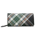 ヴィヴィアンウエストウッド VIVIENNE WESTWOOD 長財布 CLASSIC LONG WALLET 51060025-s0012-derby O102 DERBY TARTAN GREEN タータン グリーン