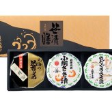 笹漬膳3ヶ入(小鯛ささ漬・小鯛昆布〆・のどぐろささ漬)｜ 小鯛ささ漬・小鯛昆布〆・のどぐろささ漬　各70gx1樽｜福井県小浜市より直送　お魚料理　海産物　ギフト　父の日　お中元　お盆の手土産　送料無料