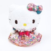 サンリオ ハローキティ ぬいぐるみ(S) ラッピング柄 (ピンク) Sanrio 送料込み