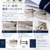 鎌倉カフス工房 クリスタルセンターライン カフスボタン・カフリンクス メンズ  ec057 結婚式 旦那 プレゼント ギフト 彼氏 父の日 誕生日プレゼント