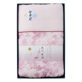 愛知 三河木綿 ダブルガーゼ 肌布団 ピンク ギフト 寝具 日本製 布団 ガーゼ 綿 ポリエステル【北海道・沖縄県・離島 配送不可】
