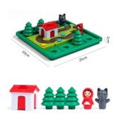 パズルゲーム ボードゲーム 道づくり 迷路 おもちゃ 頭脳ゲーム 論理思考 問題解決 集中力 指先遊び ひとり遊び テーブルゲーム 子供 キッズ 誕生日 プレゼント ギフト
