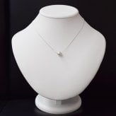 ［pearl355］9mm - 9.5mm 1粒 ネックレス シリコン式 スルーネックレス ナチュラルカラー あこや真珠 天草 熊本 日本産