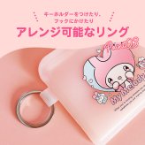 シリコンミニポーチ FLAPPO フラッポ サンリオ SANRIO 甘えんぼ ナミダ フラット ポーチ ミニ カードケース リップ ミニサイズ クロミ KUROMI キャラ 子供 クリア シリコン  シリコン製 マチ無し シンプル パステルカラー 女の子 レディース