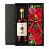 陸 お酒 酒 ウイスキー キリン ウィスキー ハイボール ギフト プレゼント おしゃれ かわいい 珍しい ソープフラワー フラワーボックス 花 お花 定年退職 還暦祝い 退職祝い 男性 女性 お祝い 古希 喜寿 傘寿 米寿 卒寿 白寿 百寿