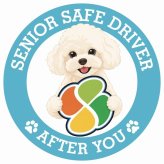 カーサイン 高齢者マーク SENIOR SAFE DRIVER マルプー ステッカー シール 直径13cm 肉球 日本製 車