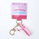 サンリオ シュガーバニーズ しろうさ マスコット付きキーホルダー Sanrio