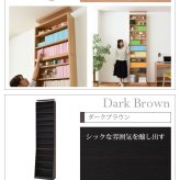 ラック 1cmピッチ 薄型 大容量 文庫本 幅60 上置きセット 書棚 壁面収納 つっぱり 木製 本収納 漫画 CD DVD 新生活
