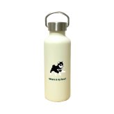 豆柴 かわいい 取っ手付きマグボトル おしゃれ 290ml 保温 保冷 ステンレス マグボトル 取っ手付き 真空 断熱 二重構造 ボトル タンブラー 水筒 マイボトル オリジナル 柴犬 日本犬 犬 ペット 動物 アニマル