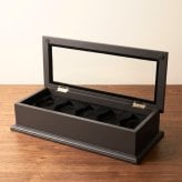 正規品 ロイヤルハウゼン 腕時計 収納ケース 5本 時計ケース ウォッチケース コレクションケース 木目調 ダークブラウン メンズ レディース Royal hausen 成人 卒業 入学