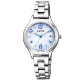 シチズン ウィッカ CITIZEN wicca ソーラーテック 電波時計 腕時計 レディース ハッピーダイアリー KS1-210-91