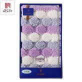チェルベ ドット バスマット パープル ギフト バス用品 マット 日本製 ドット柄【北海道・沖縄県・離島 配送不可】