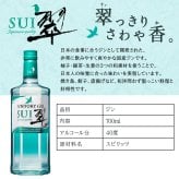 翠 SUI 名入れ お酒 サントリー ジン 700ml スピリッツ タンブラー カップ  名前入り プレゼント ギフト 面白い センス 定年退職 還暦祝い 退職祝い 男性 女性 お祝い 古希 喜寿 傘寿 米寿 卒寿 白寿 百寿 敬老の日