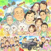 結婚記念日の記念に、喜んでもらえる似顔絵ギフト。 似顔絵 金婚式 プレゼント 贈り物 名入れ 手描き ギフト 結婚記念日 お祝い 長寿 誕生日 大人数 祖父 ご両親 ご夫婦 家族 下書き確認 名入れ 修正無料 そっくり 実績多数 親孝行 宝物 感謝 結婚50周年 一生もの 宝物 長寿 記念日 ウェディングギフト 披露宴 卒寿祝い 還暦祝い 傘寿祝い 同窓会 長寿祝い 喜ばれる 贈答品 結婚祝い