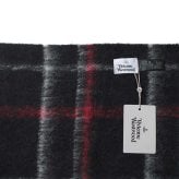 ヴィヴィアンウエストウッド マフラー Vivienne Westwood CHUNKY CHECK 8103014F-W01MO-N401 ユニセックス BLACK ブラック チェック柄